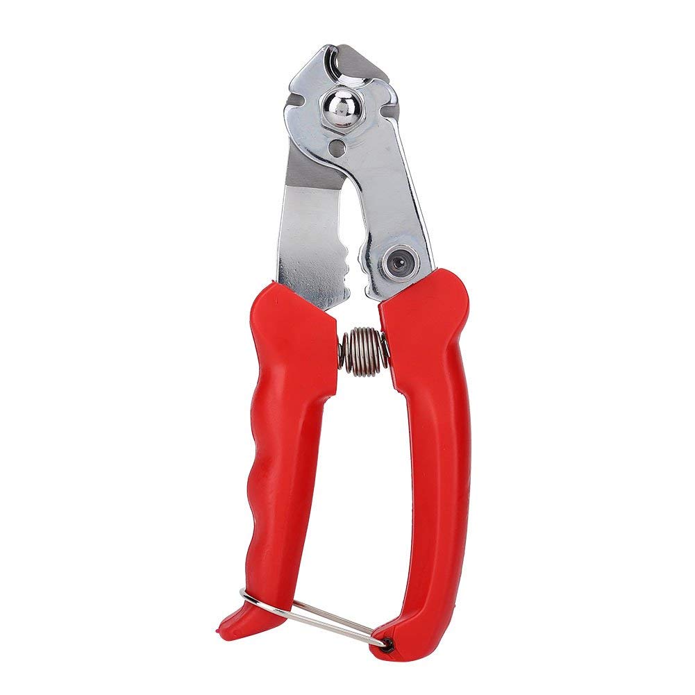 Bnineteenteam Bicycle Cable Cutter,Multi-Function Bicycle Cycling Spoke Brake Wire Cable Cutter Spoke Housing Cutter Cutting Plier Clamp Repair Tool Ride