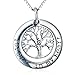 Tree of Life Pendant Necklace - Forever in My Heart - Memorial Jewelry - Locket Necklace for Women