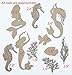 Mermaid Under The Sea Chipboard Scrapbook Laser Cut Embellishments