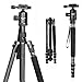 Carbon Fiber Camera Tripod Mactrem 65-inch Tri pod Monopod, Lightweight Quick Release DSLR Tripod, with Carrying Bag, 33lbs(15kg) Load
