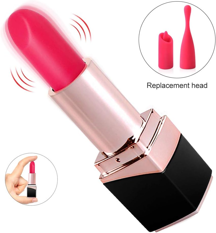 Pocket Lipstick Mini Portable Wireless Design Massage Roller Silicone Stick-Trigger Point and Deep Tissue Roller-for Relieving Muscle Pain, Back Pain, Stress Relief-Good Life Assistant