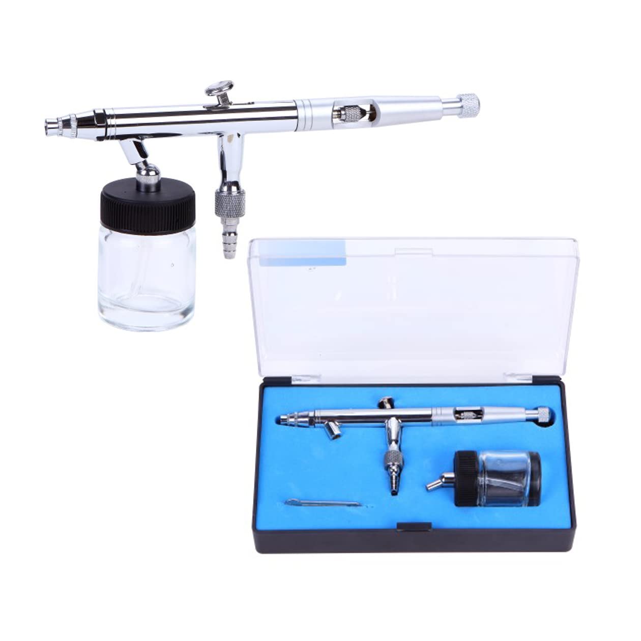 AIRBRUSH PISTOL AIRBRUSH GUN 0.5MM EFFECT COLOR TATTOO MODEL CONSTRUCTION NAIL ART AG1