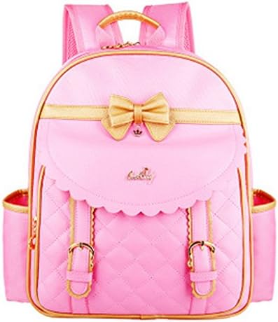 Girls Cute Fashion Leather Double Shoulders Backpack