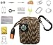The Friendly Swede Survival Pod - 20 Accessories Emergency Paracord (Army Green Camo)