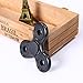 KASST Fidget Spinner Toy Stress Reducer,Hand Spinner Tri-Spinner Fidget Spinner Toy - Perfect For ADD, ADHD, Anxiety, and Autism Adult Children (Black)
