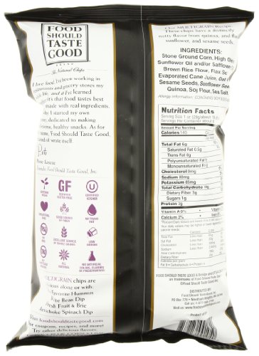 Food Should Taste Good, Tortilla Chips, Multigrain, Gluten Free Chips, 5.5 oz
