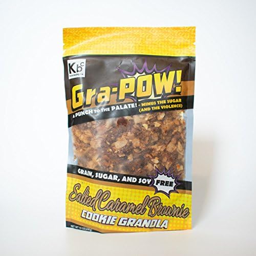 Gra pow cookie granola salted caramel brownie