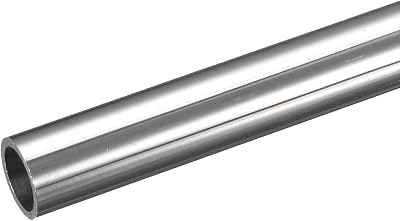 sourcing map 304 Stainless Steel Tube 20mm OD x 2mm Wall 300mm Length Metal