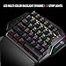GameSir GK100 One-handed Mechanical Gaming Keyboard, LED Backlit USB Wire Game Keypad Mini 34 Programmable Keys for PUBG FORTNITEthumb 1