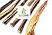 Nature Gnaws Junior Bully Sticks 5-6 inch Dog Chews (15 pack) - 100% All Natural Grass Fed Premium Beef Dog Treats (Resealable Bag)