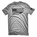 American Flag Offroad Shirt Ash Gray Made in USA t-Shirt Perfect for 4x4 Owners