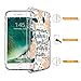 MOSNOVO Compatible for iPhone SE 2020 Case/iPhone 8 Case/iPhone 7 Case, Clear Clothe Yourselves Floral with Flower Quote Print Design Girl Women with TPU Bumper Case Cover for iPhone 7/8/SE 2nd