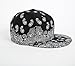 SSLR Men's Paisley Printed Snapback Baseball Caps