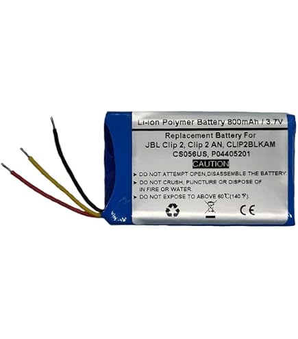 Battery suitable for JBL Clip 2 Li-Polymer battery GSP383555
