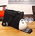 Lil Elephant Breast Pump Bag - Premium Pumping Bag for Spectra, Medela Breastpump | Stylish Tote Breastpump Bags for Moms | Breast Pump Bags and Totes (Black)