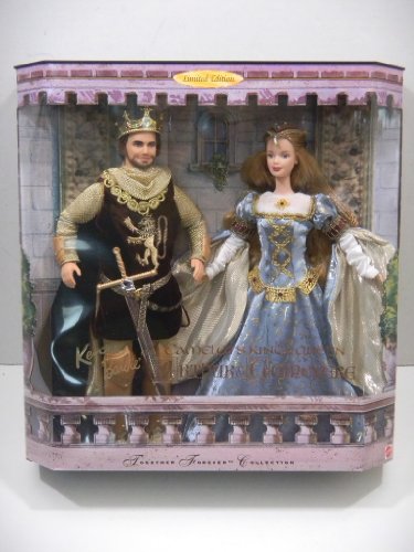 Ken & barbie as camelot s king & queen arthur & guine…