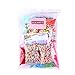 POLMMYS Slime Making Kit, Slime Beads Including Foam Beads, Sprinkled Candy Pieces, Fruit Slices, Glitter Shaker Jars and Sequin Stars for Crunchy Slime, Fluffy Slime and DIY Craft