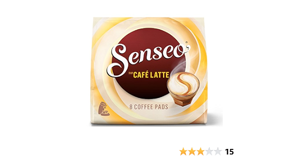 Senseo Café Latte, Monodosis de Café con Leche, Nueva Receta, 8 Unidades :  Amazon.es: Alimentación y bebidas