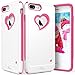 Vena iPhone 8 Plus Case, iPhone 7 Plus Case, [vLove][Heart-Shape | Dual Layer Protection] Hybrid Bumper Cover for Apple iPhone 8 Plus, iPhone 7 Plus (5.5