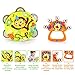 VATOS Musical Instruments for Kids Toddlers,Musical Infant Baby Toy, 6PCS Baby Drum Rattle Maracas Castanets Egg Shaker,Toddler Musical Toys Sets, Toys for 3, 6, 9, 12 Month Newborn Infants Baby Kids