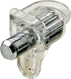 Shelf Support, Clear Bracket Style, 5mm (25)
