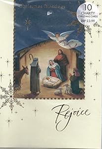 Religious Christmas Cards  Box of 12 Christian Xmas Cards Amazon.co