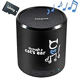 Portable speaker + 3 hrs of cat calming music by 