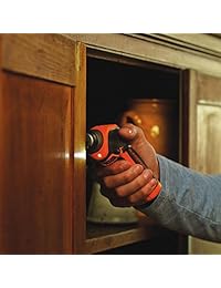 BLACK+DECKER BDCS30C desarmador con luz LED y batería recargable de iones de litio de 4 V