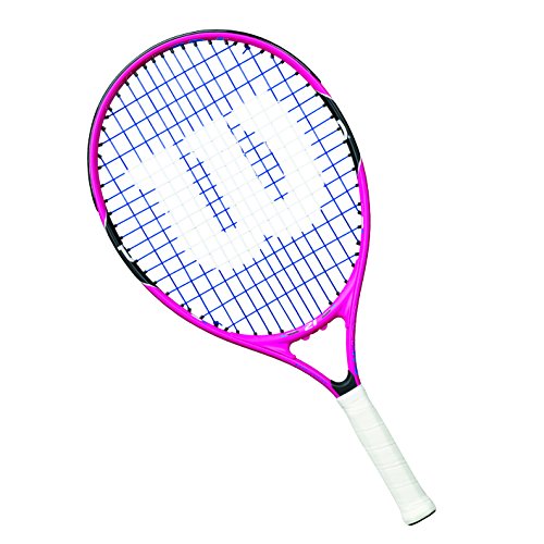 Wilson junior burn 21 tennis racquet, pink