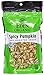 Eden, Organic Dry Roasted Seeds, Spicy Pumpkin, Resealable Bags, 4 oz