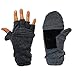 Hot Headz PolarEx Glomitts Gloves, Grey, Small/Medium