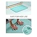 Marbrasse Bath Mat, Absorbent Diatomaceous Earth, Japanese Design, Nonslip Bathroom Floor Mats for Fast Water Drying, Self-Refreshing Hard Shower Mat (White)