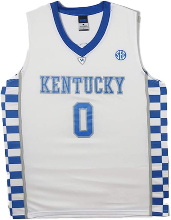 Men's Kentucky Collegiate Athletic 0 Retro Embroidery Basketball
