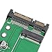 QNINE M.2 SSD Adapter, NGFF to USB or SATA Converter Card with Cable, Support B & M Key SATA Based Solid State Hard Drive Model 2230 2242 2260 2280