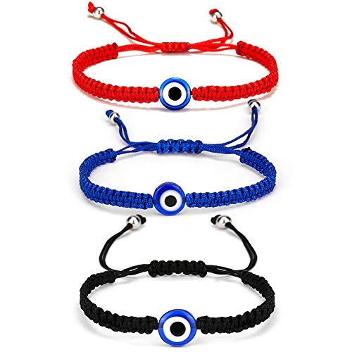 Evil Eye Lucky Bracelets Anklet Red String Amulet Adjustable Bracelets