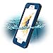 Cozycase Waterproof Case for iPhone 6/6s, Shockproof Full-Body Rugged Case with Built-in Screen Protector for Apple iPhone 6/6s -(Blue)