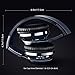 Mpow Thor Bluetooth Headphones On Ear, 40mm Driver Wireless Headset Foldable with Mic, Wired and Wireless Headphones for Cell Phone/TV/PC