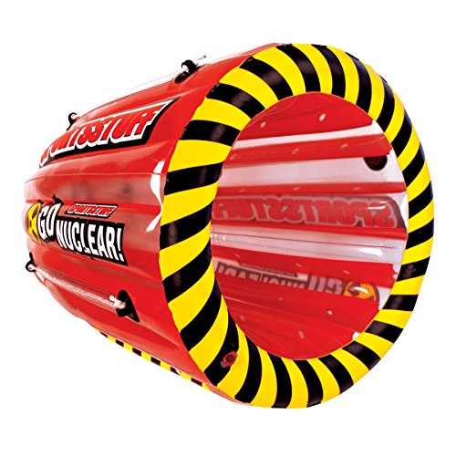 BESTChoiceForYou Gyro Towable Tumbling Action Tube Rider Water Lake Spin Inflatable Person Boat Wakeboarding