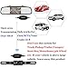 LeeKooLuu Wireless Backup Camera and Mirror Monitor Kit for Car/Suvs/MPV/Van 9V-24V Rear View Camera System IP68 Waterproof Reverse Camera Night Vision with Guide Lines
