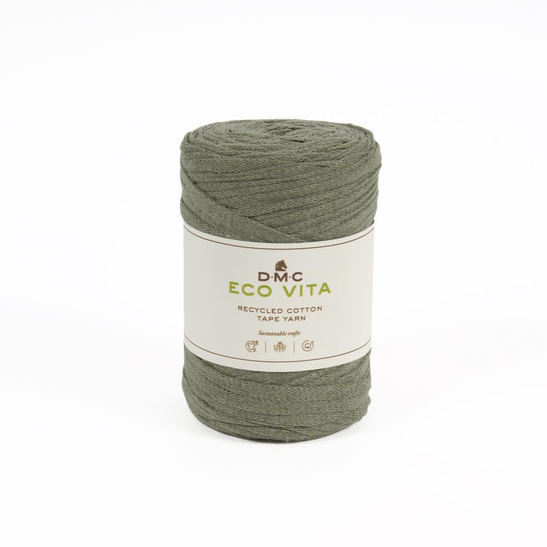 DMC Tape Yarn, Recycled Cotton Blend, Shade 128, 250g