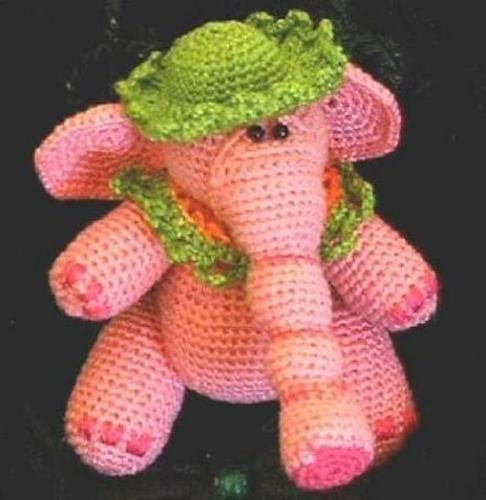 Tanya Thread Mini Elephant Crochet Pattern By Edith Molina - 