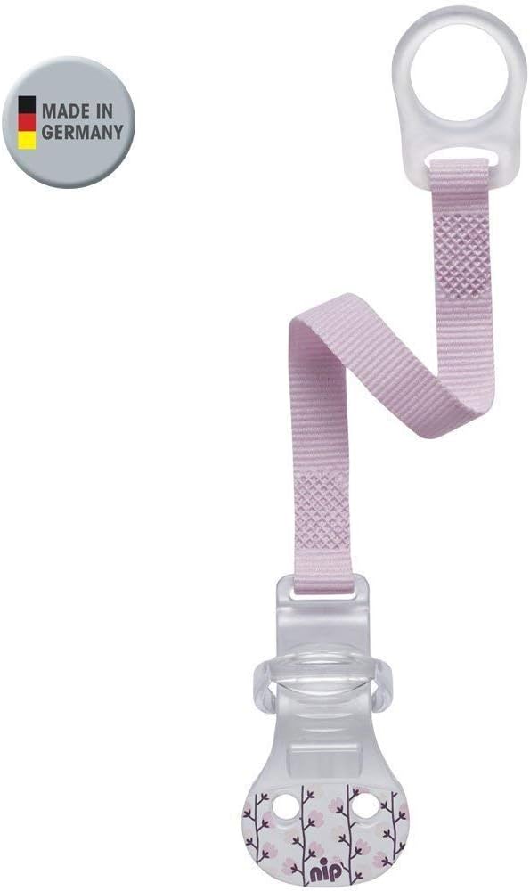 MAM "Skin Soft" Silicone Mini Dummy Start Especially for Premature and Newborns Extra Small // 0-2 Months Girl // Set of 2 // Includes Sterilised Transport Box & NIP Dummy Strap - Image 5