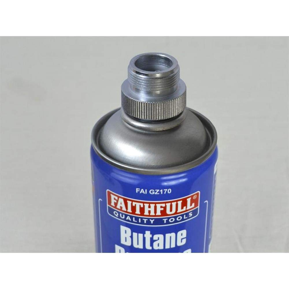 Faithfull GZ170 Gas Convertor CGA600 to EN417 Fitting, Silver - Image 5