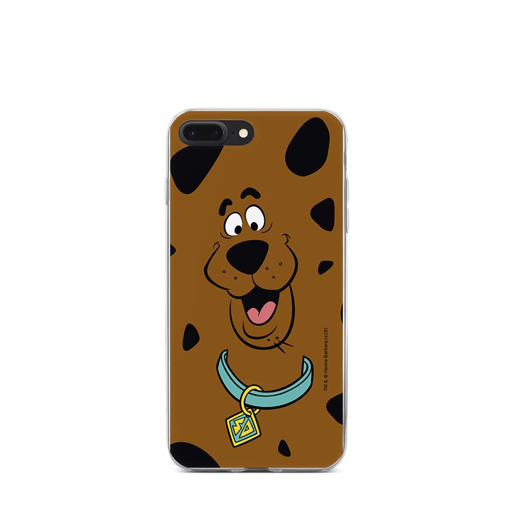 ERT GROUP mobile phone case for Iphone 7 PLUS/ 8 PLUS original and officially Licensed Scooby Doo pattern 002 optimally adapted to the shape of the mobile phone, case made of TPU