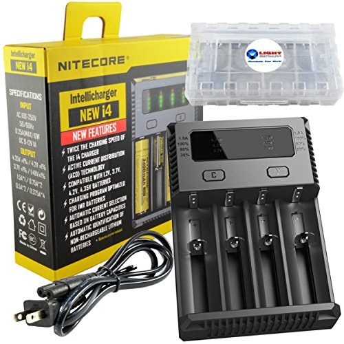 Nitecore new i4 2016 intellicharger smart battery charg…