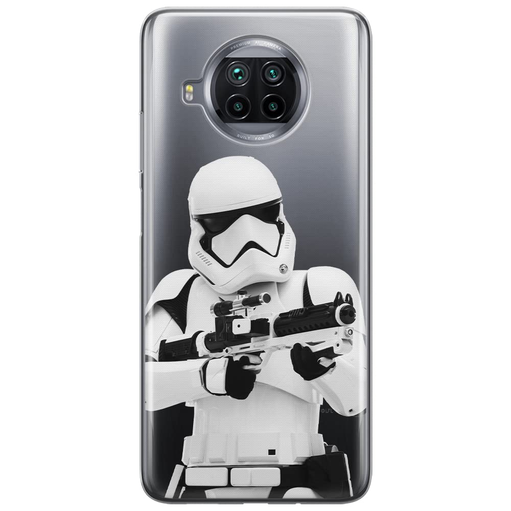 ERT GROUP mobile phone case for Xiaomi MI 10T LITE/REDMI NOTE 9 PRO 5G original and officially Licensed Star Wars pattern Stormtrooper 007, partially transparent — image 1