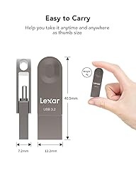 Lexar E32C 64GB Type-C USB Flash Drive, USB-A&USB-C