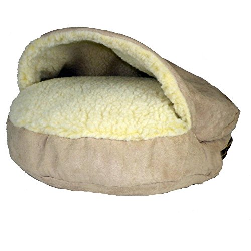 Snoozer Luxury Cozy Cave, Large, Buckskin