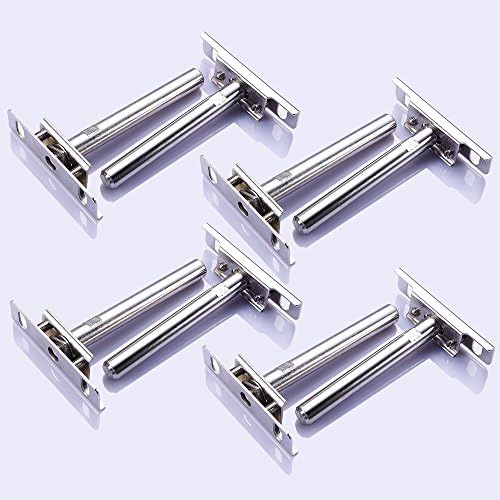 8 x Heavy Duty Concealed Shelf Floating Hidden Tool Wall Support Metal Brackets 5"