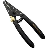 Fujiya PP323C-165-BG Wire Stripper C-Type Black Gold